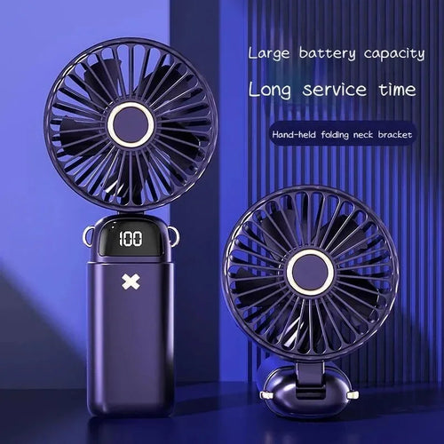 Aromaterapi Håndholdt Mini Vifte – Sammenleggbart, Bærbart & USB-oppladbart | Skanto