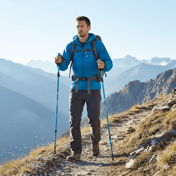 Skanto | TREKLIGHT POLER – Ultralette sammenleggbare turstenger for fotturer og camping