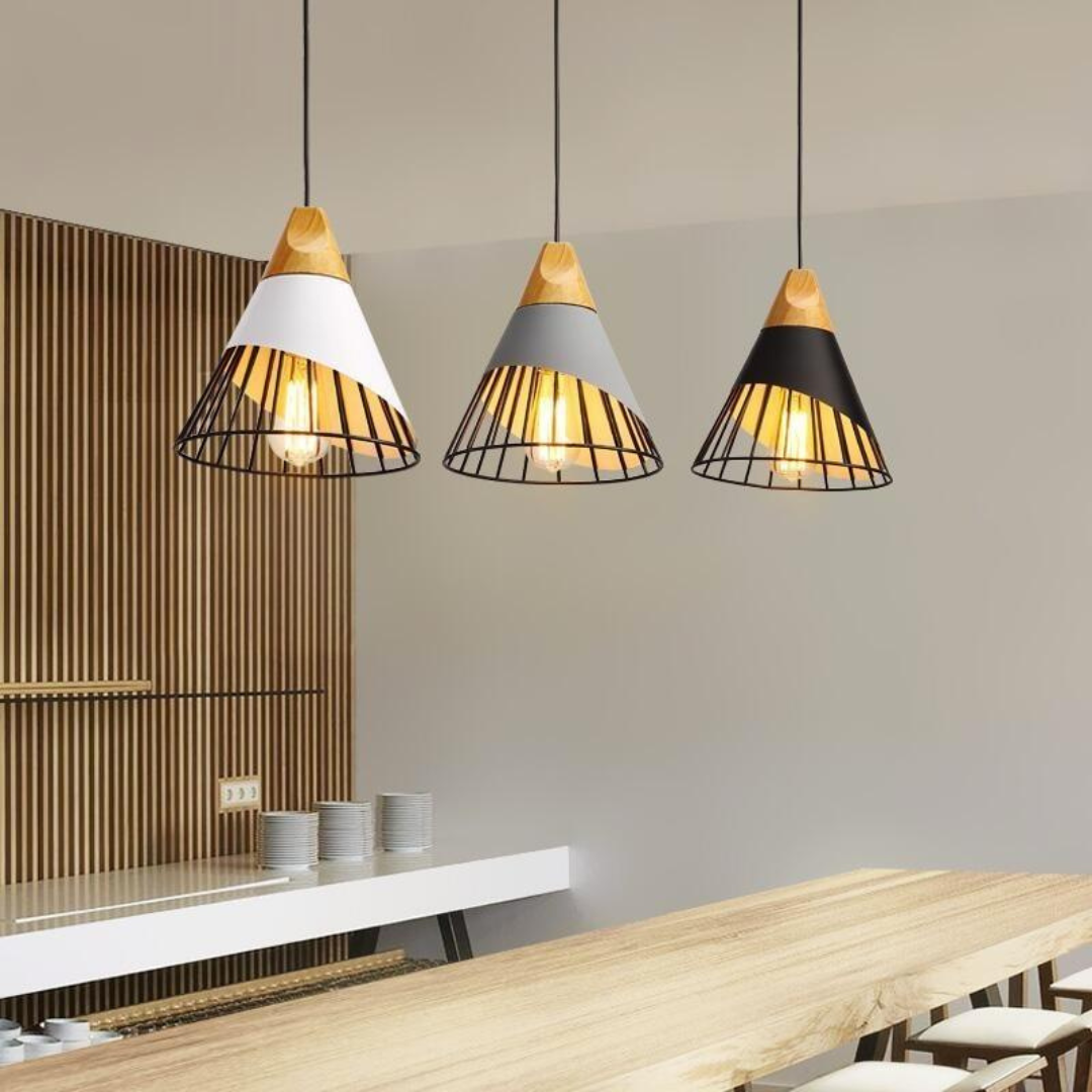 Skanto | Trendy Skandinavisk Industriell Pendellampe - UrbanBeam