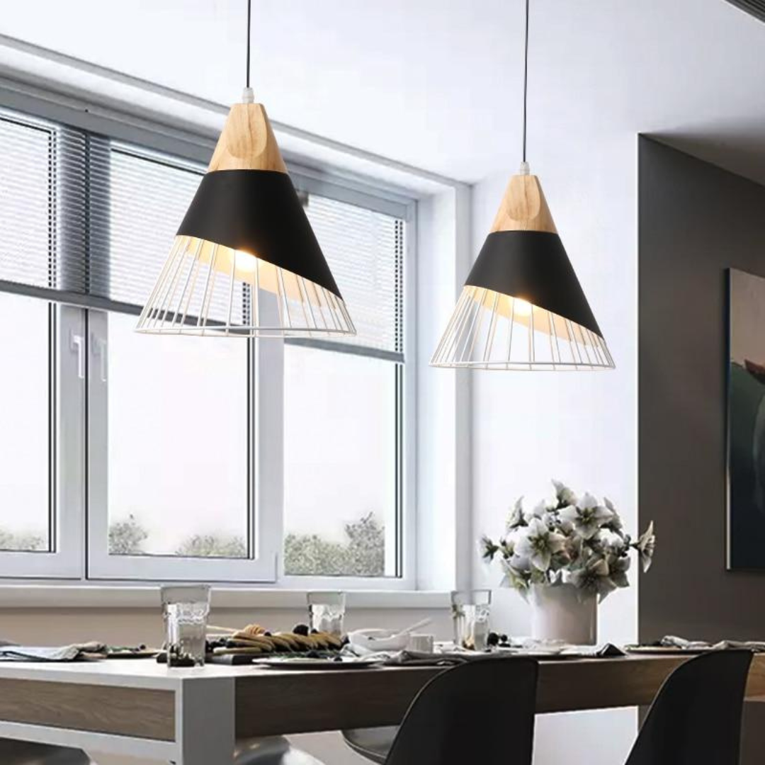 Skanto | Trendy Skandinavisk Industriell Pendellampe - UrbanBeam