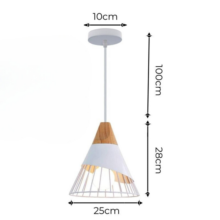 Skanto | Trendy Skandinavisk Industriell Pendellampe - UrbanBeam