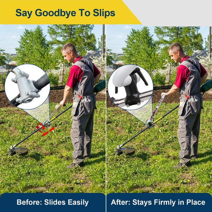 TRIMFORT – Ergonomisk Griffverlengerung für Rasentrimmer für mehr Komfort