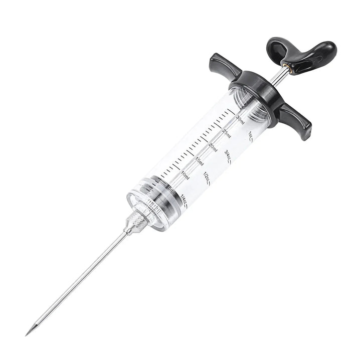 Turkey Meat Injector Sprøyte med 3 Marinade Sprøyte Needles | Skanto