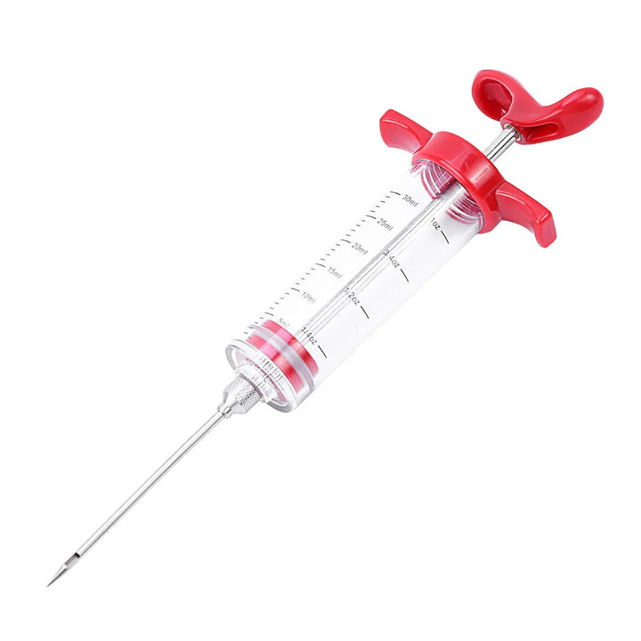 Turkey Meat Injector Sprøyte med 3 Marinade Sprøyte Needles | Skanto