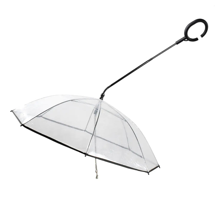 RainGuard Paraply - Transparent Hundeskjerm Bollelift