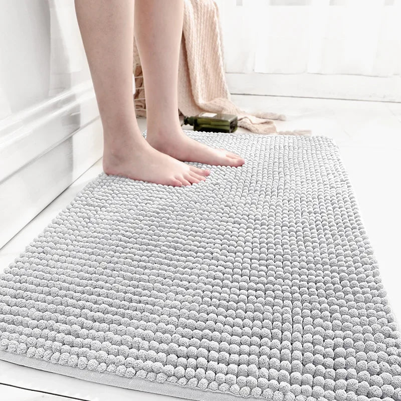 Skanto | ULTRASOFT BADERMATTE – Myk Mikrofiber Baderomsmatte med Antiskli Design