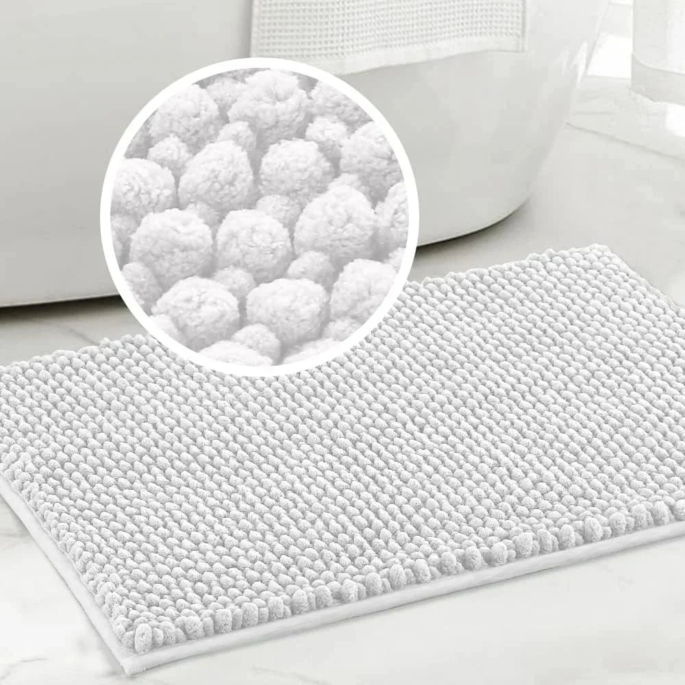 Skanto | ULTRASOFT BADERMATTE – Myk Mikrofiber Baderomsmatte med Antiskli Design
