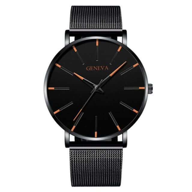 Ultradünne minimalistisk Business-Uhr for Herren
