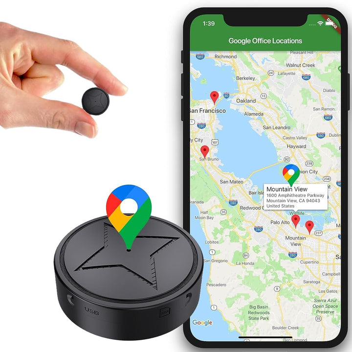 Intelligent Mini-GPS-Tracker – Kompakt og präzise