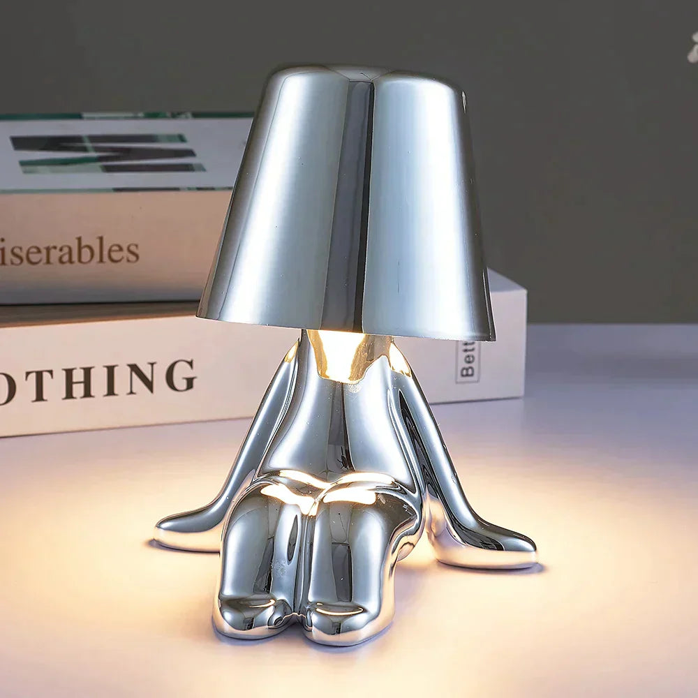 Skanto | Unik og Atmosfærisk Bordlampe - GlowCraft