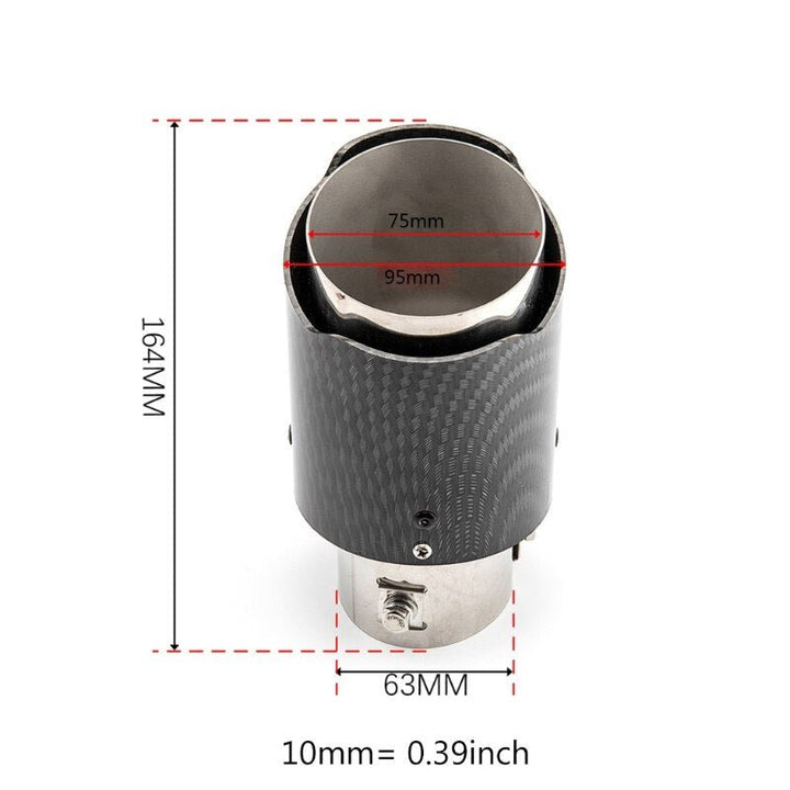 Skanto | Universal Bil LED- Pro Utlippsrør