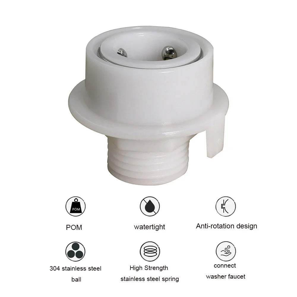 Universal Vannkran Slange Kobling Rask Koble Passform Tap Adapter | Skanto