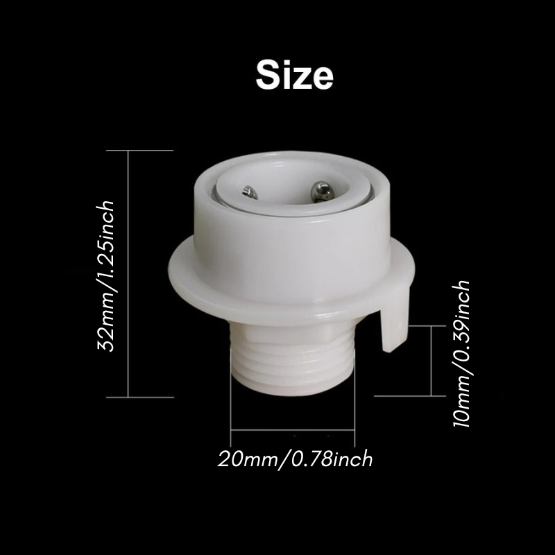 Universal Vannkran Slange Kobling Rask Koble Passform Tap Adapter | Skanto