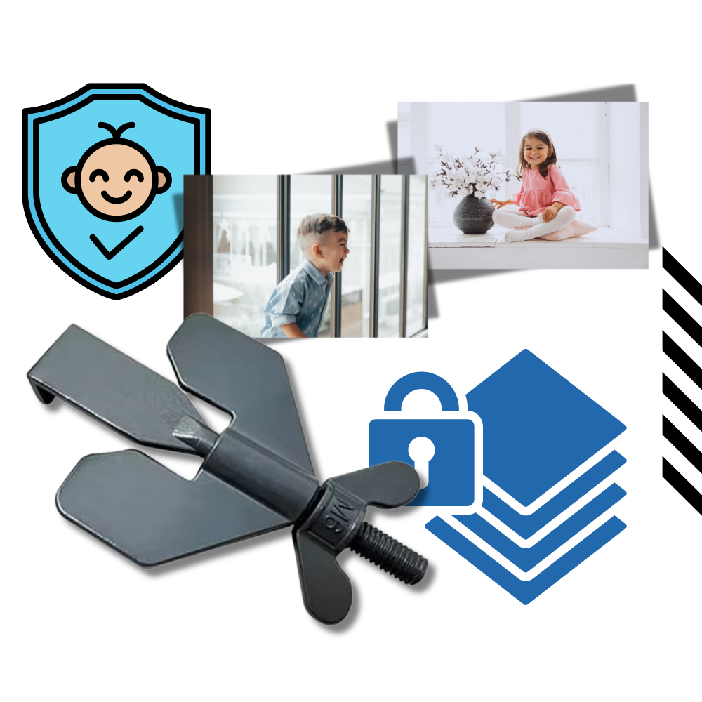 Universal Door Lock No Drilling Required