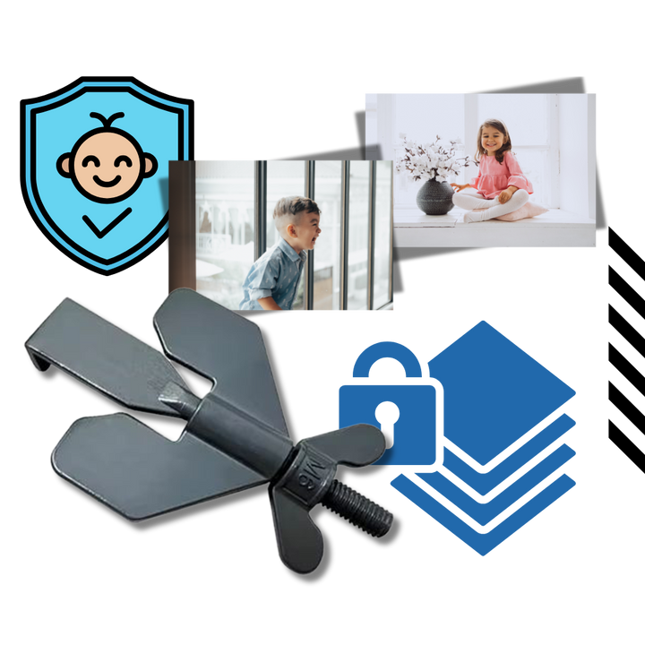 Universal Door Lock No Drilling Required