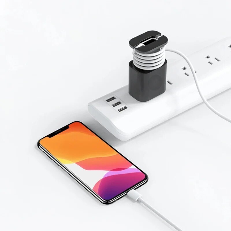 Skanto | CableSaver - Silikon Vinder - Beskytt kablene dine - Optimal lagring