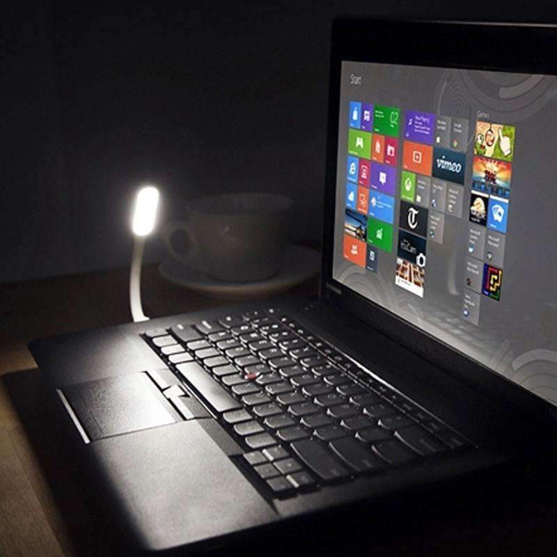 Skanto | Fleksibel Lys Mini LED USB Lampe Datamaskin Lampe for Bærbar Datamaskin PC