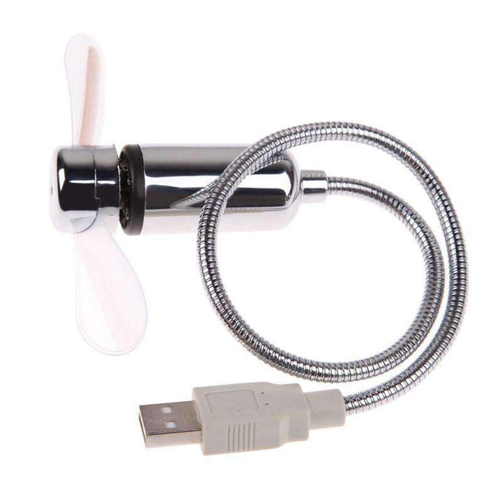 Skanto | Mini LED Lyss USB Vifte Klokke Høy Kvalitet