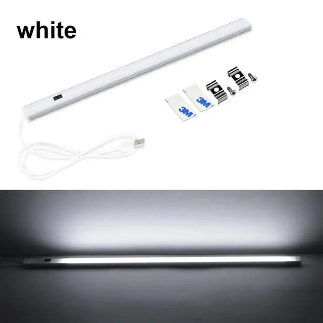 USB LED Bar Lys Strip 5V Håndskannings Bevegelsessensor Kjøkkenlampe | Skanto