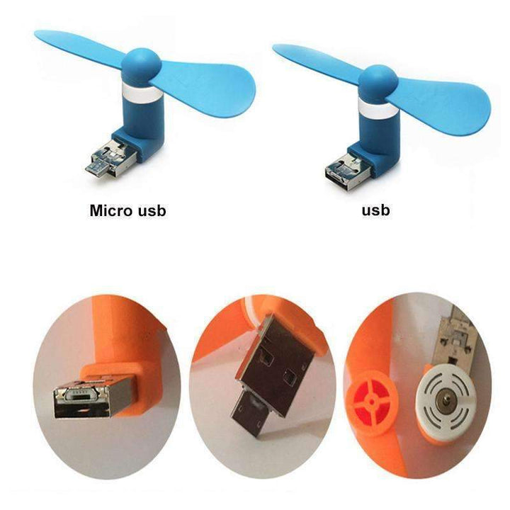 Skanto | OTG Mikro USB Kjølevifte Mini
