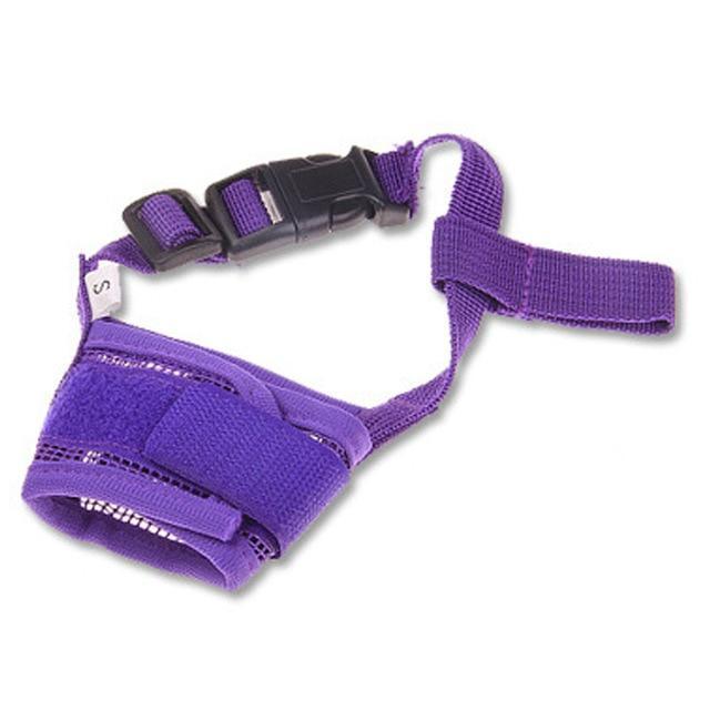 Skanto | Kjetting Hund Justerbar Maske Bjeffe Bite Mesh Munnkurv Stell Anti Stoppe Chewing