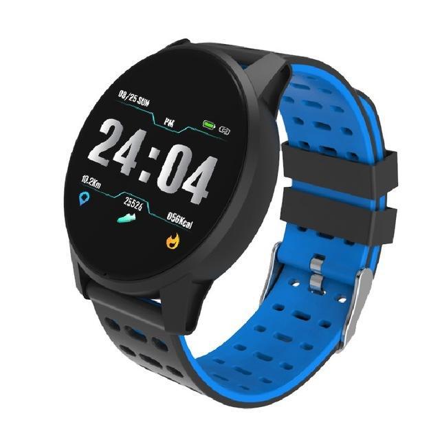 Skanto | Sport Smart Klokke Menn Damer Blodtrykk Vanntett Aktivitets Fitness tracker Pulsmonitor Smartklokke GPS Android ios