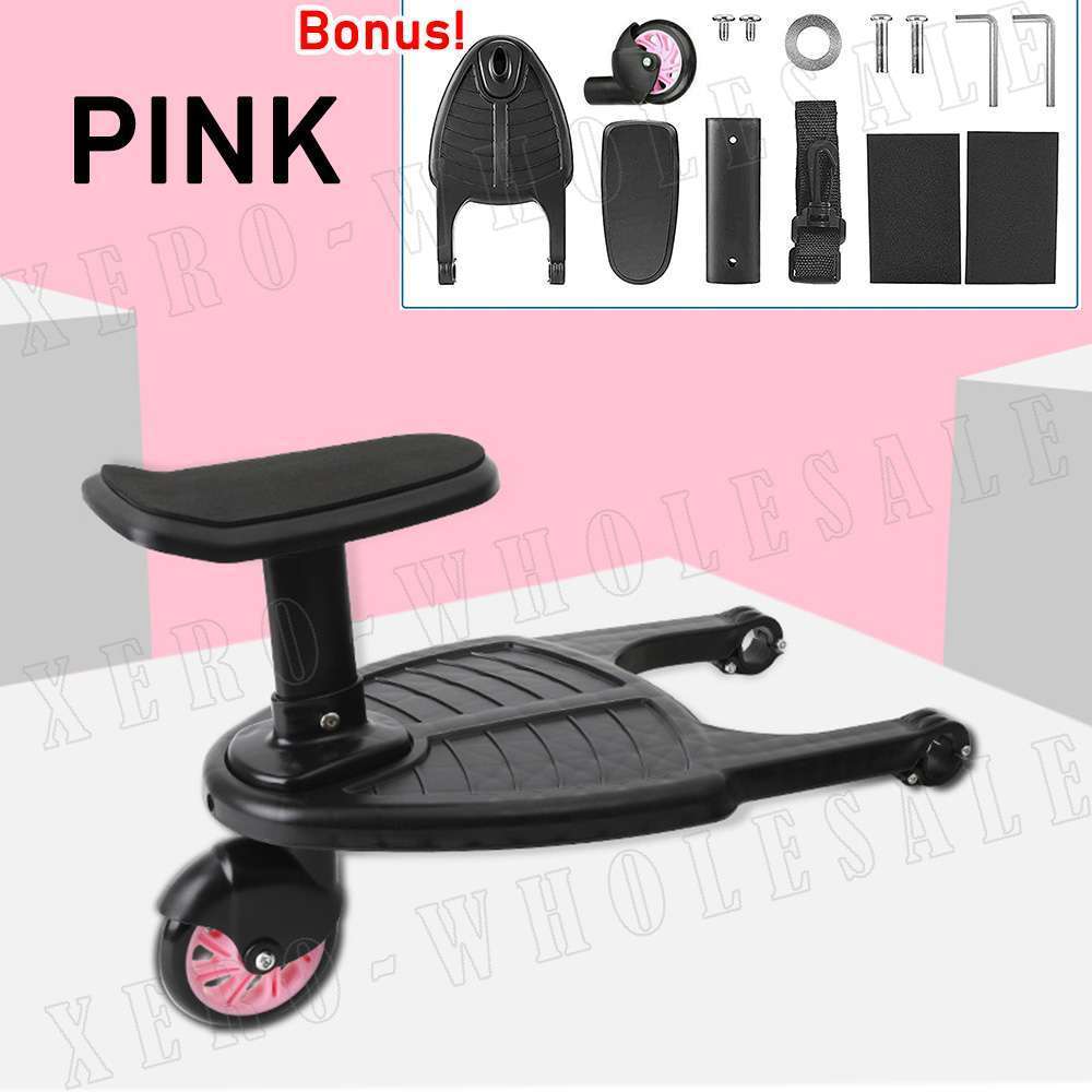 Skanto | Barnevogn Step Board Sit Stand Connector Festet for Småbarn å Ritte
