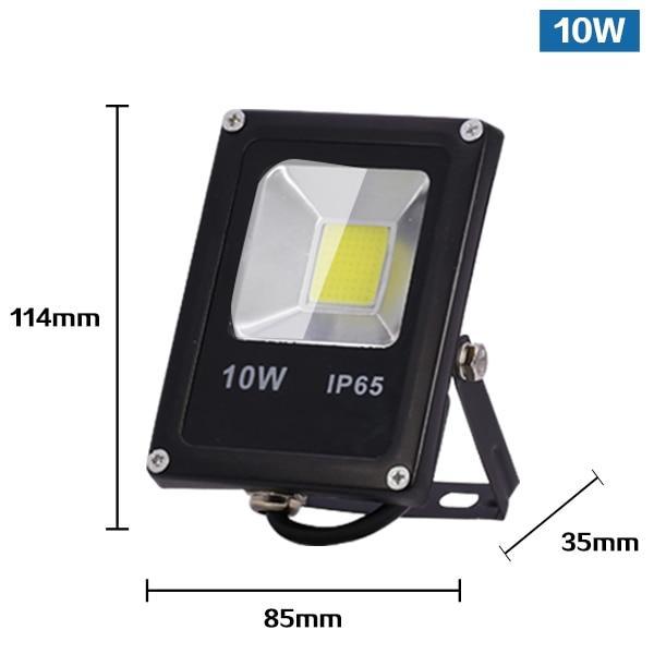 Skanto | Bevegelsessensor LED Flomlys 10W 30W 50W 220V Flomlys søkelys IP65 Reflektor Utendørs belysning LED utvendig SpotLight