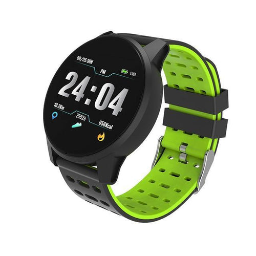 Skanto | Sport Smart Klokke Menn Damer Blodtrykk Vanntett Aktivitets Fitness tracker Pulsmonitor Smartklokke GPS Android ios