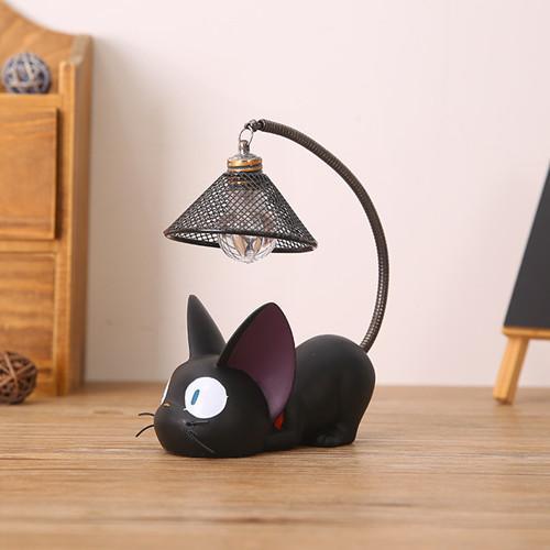 Skanto | Liten svart katt nattlampe