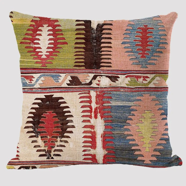 Skanto | BohoLoom Multicolored Linserviett | Boho-Chic Design | Dekor for Stue & Soverom