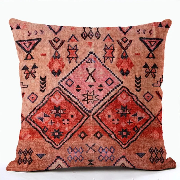 Skanto | BohoLoom Multicolored Linserviett | Boho-Chic Design | Dekor for Stue & Soverom