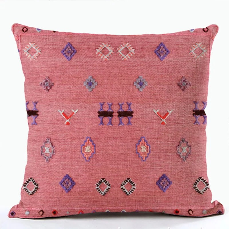Skanto | BohoLoom Multicolored Linserviett | Boho-Chic Design | Dekor for Stue & Soverom