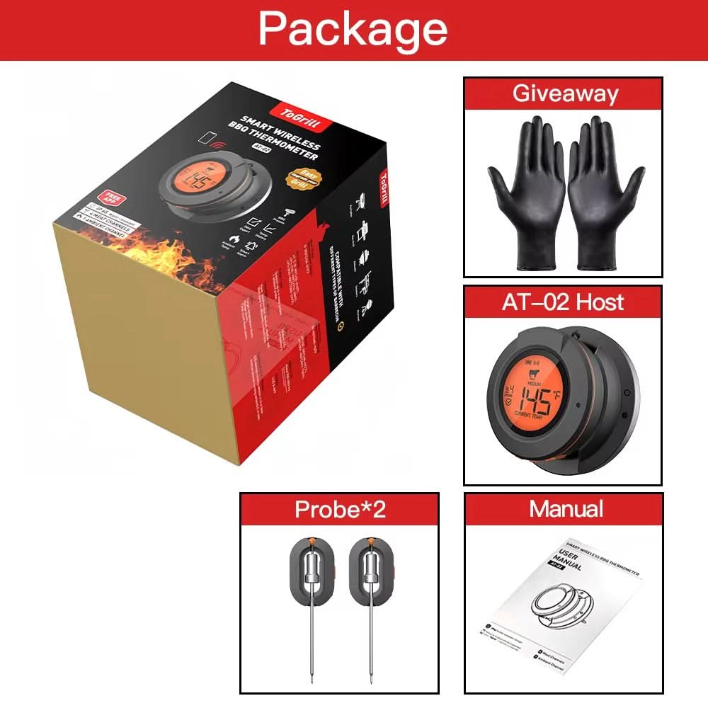 Skanto | TempMaster BBQ Termometer – App-kontrollert & Multi-sone kapabel