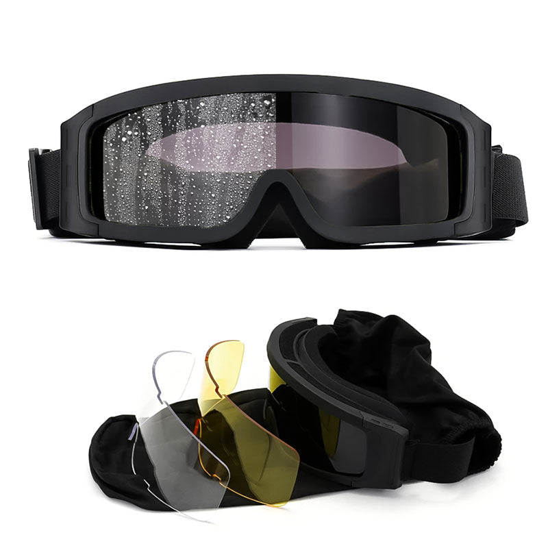 Skanto | Mistview Vernebriller Overlay – For Brillebrukere med Utbyttbare Linser