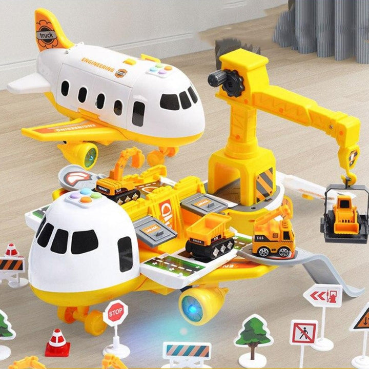 Skanto | SkyExplorer Flyset - 20-dels Rollelek & Byggesett for Barn
