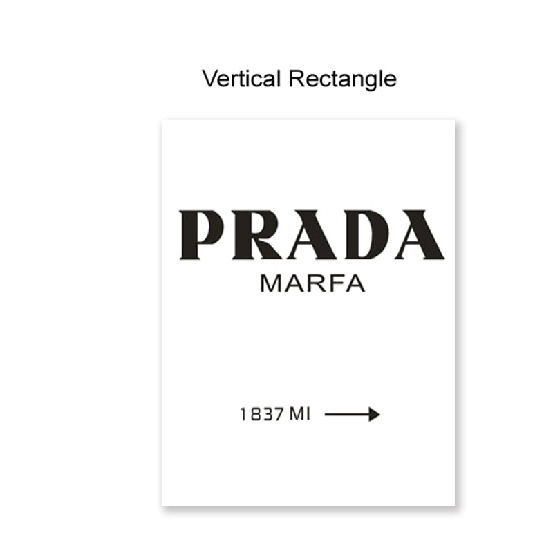 Abstrakt moderne mote sminke - lerret veggkunsttrykk | Skanto