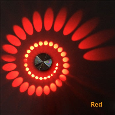 Moderne LED Spiral Lampe - LumoSpiral | Skanto