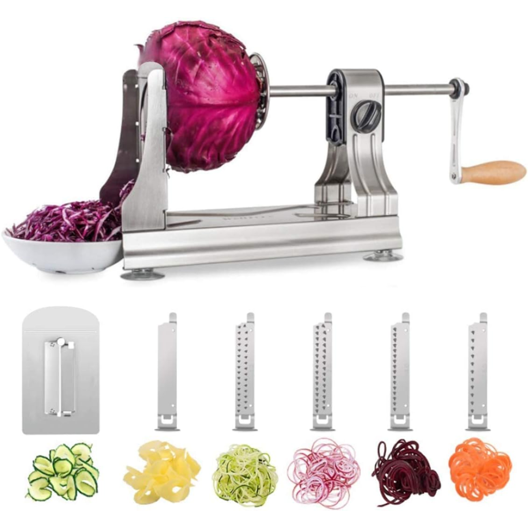 Skanto | Grønnsak Spiralizer med 6 Blader