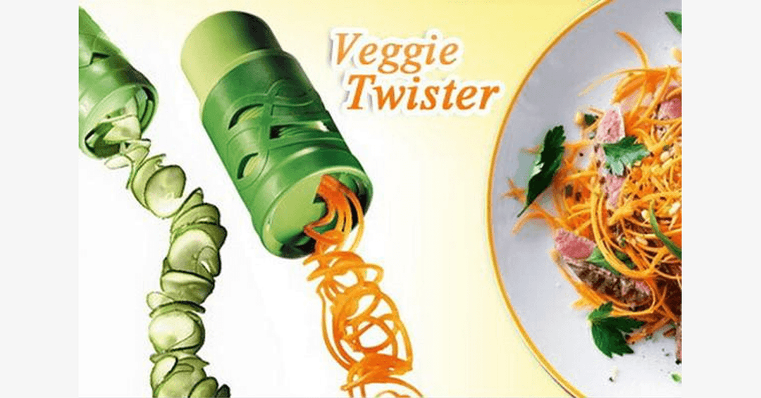 Skanto | Magic Veggie Twister – Lag spiraldesign med grønnsaker!