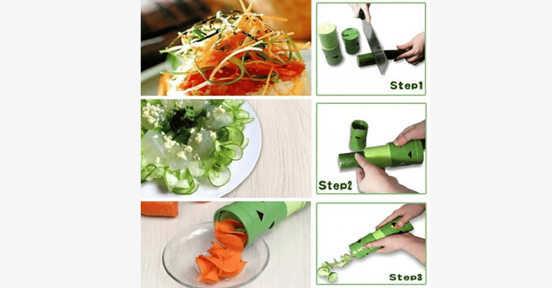 Skanto | Magic Veggie Twister – Lag spiraldesign med grønnsaker!