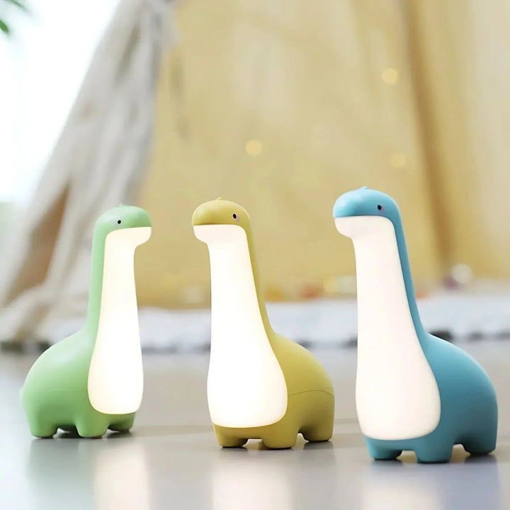 Skanto | LED Dinosaur Nattlampe for Barn med Myk Glød