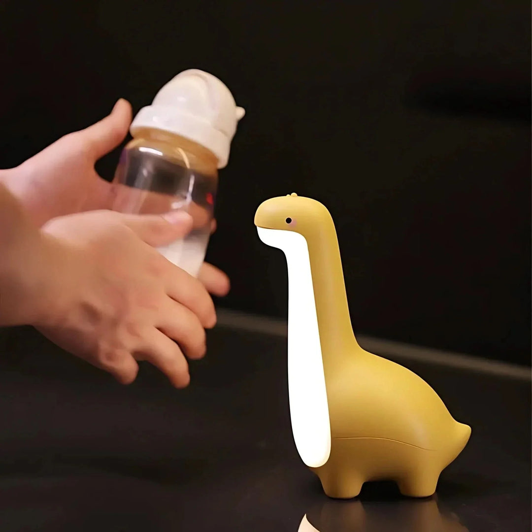 Skanto | LED Dinosaur Nattlampe for Barn med Myk Glød
