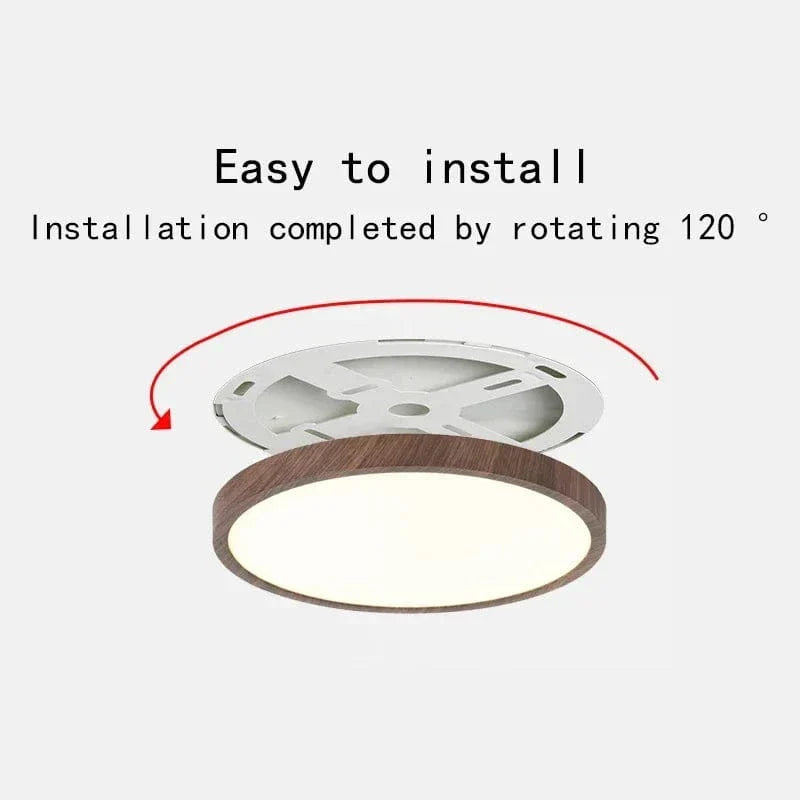 Skanto | LED Taklampe | Ultrathin Trestruktur Design, Støvtett & Dimbar for Moderne Interiører