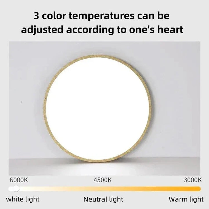 Skanto | LED Taklampe | Ultrathin Trestruktur Design, Støvtett & Dimbar for Moderne Interiører