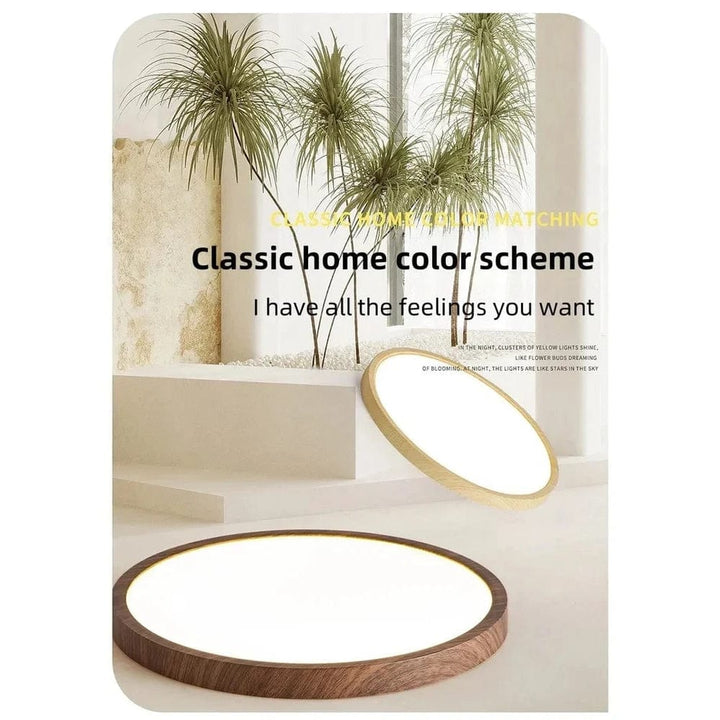 Skanto | LED Taklampe | Ultrathin Trestruktur Design, Støvtett & Dimbar for Moderne Interiører