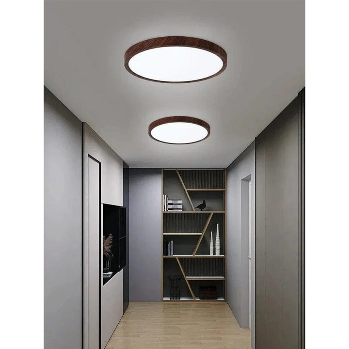 Skanto | LED Taklampe | Ultrathin Trestruktur Design, Støvtett & Dimbar for Moderne Interiører
