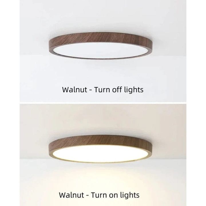 Skanto | LED Taklampe | Ultrathin Trestruktur Design, Støvtett & Dimbar for Moderne Interiører