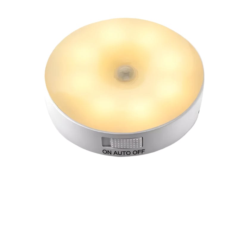 Skanto | Oppladbar bevegelsessensor LED-lampe | Energisparende, USB-oppladbar og ideell for ganger, trapper, garderober og skap