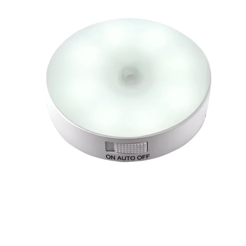 Skanto | Oppladbar bevegelsessensor LED-lampe | Energisparende, USB-oppladbar og ideell for ganger, trapper, garderober og skap